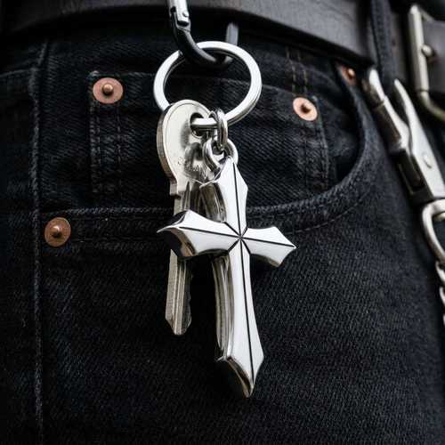 Cross Keychain